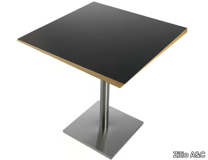 LAYER - Square wooden table _ Zilio A&C