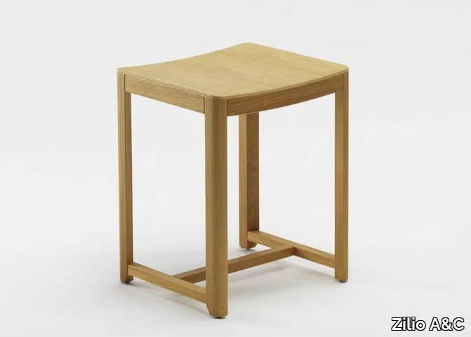 SELERI - Wooden stool _ Zilio A&C