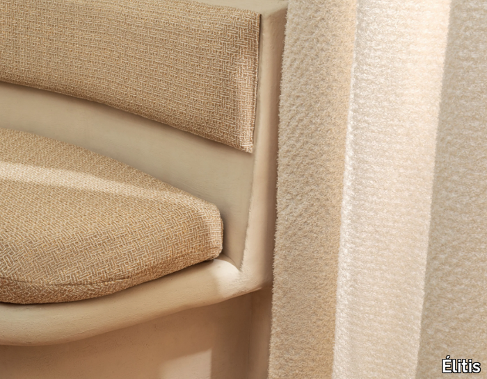ÉPHÉMÈRE - KOZO - Solid-color polyester fabric _ Élitis