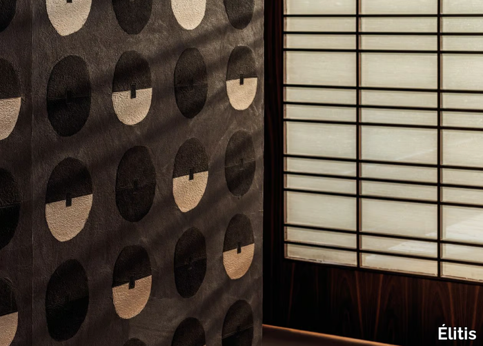 HANJI - TOSHIMA - Indoor handmade paper wall tiles _ Élitis