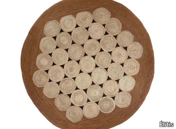 KOOL - Round jute rug _ Élitis