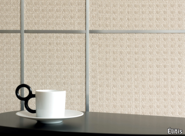 VESTIAIRE MASCULIN - GENTLEMAN - Solid-color cotton wall fabric _ Élitis