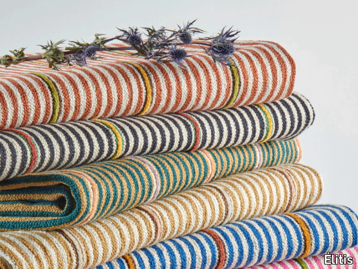 ECONDIDO - XALAPA - Striped cotton fabric _ Élitis